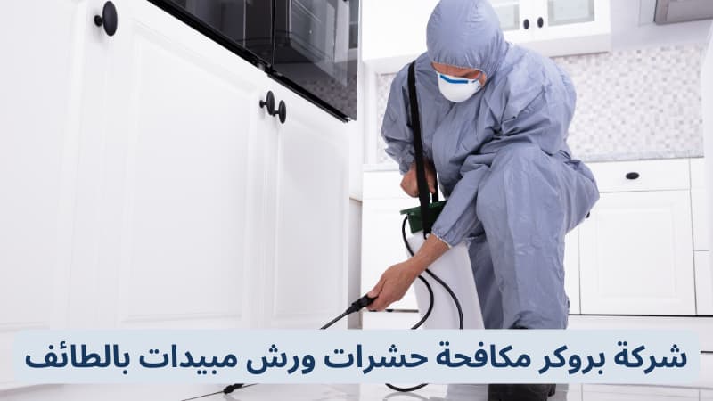 شركة بروكر مكافحة حشرات ورش مبيدات بالطائف